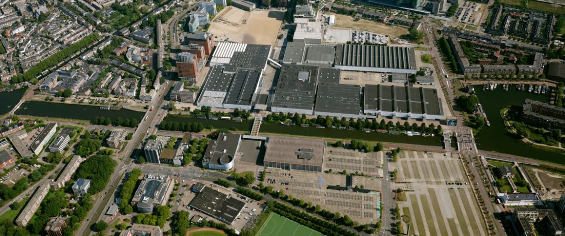 Jaarbeurs vanuit de lucht (2024)